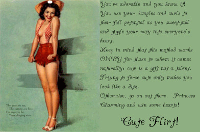 cute flirt
